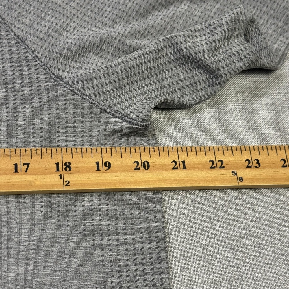 Lululemon Metal Vent Tech T-Shirt Mens Large Gray Training Short Sleeve Crewneck - Picture 6 of 10